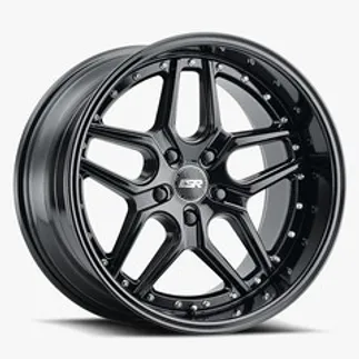 ESR CS15 19.0x10.5 ET22 5x108  / 72.56 (Custom Drill) - Gloss Black